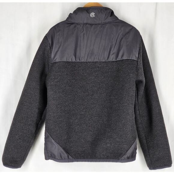 CHAMPION C9 BOYS OUTERWEAR SMALL GRAY FULL ZIP FLEECE JACKET SIZE SMALL (6-7) - Picture 3 of 9